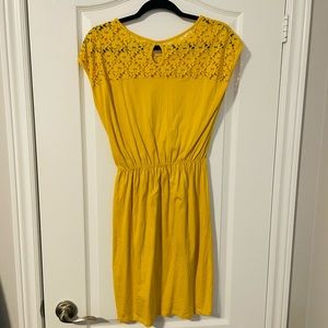 Yellow summer dress